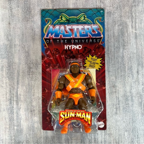 Mattel MOTU Origins Hypno Figure Rise Of The Snake Men Masters Universe 2022 - Picture 1 of 11